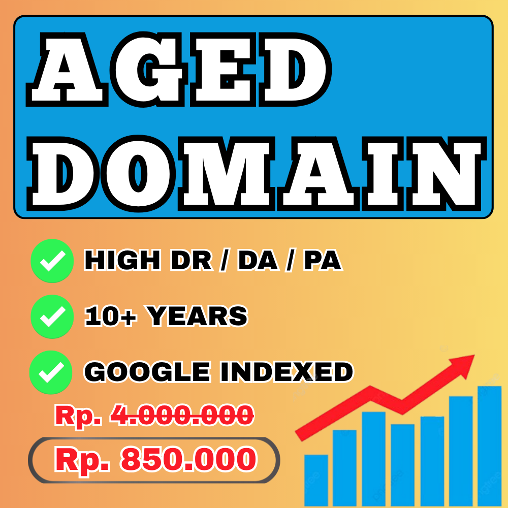 Aged Domain DA PA DR Tinggi